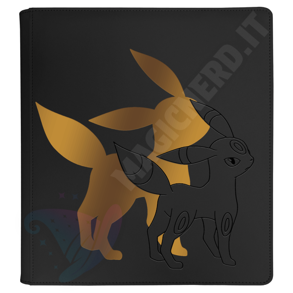 Album Pro Binder 12 Tasche Con Zip Umbreon Ultra Pro