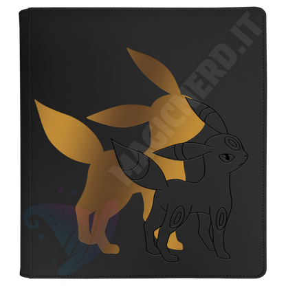 Album Pro Binder 12 Tasche Con Zip Umbreon Ultra Pro