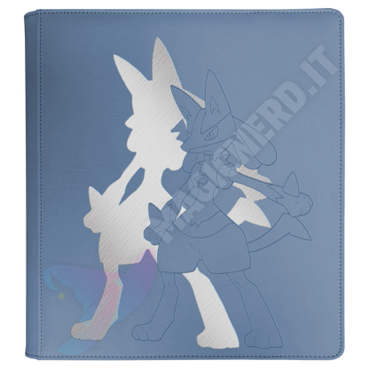 Album Pro Binder 12 Tasche Con Zip Lucario Ultra Pro