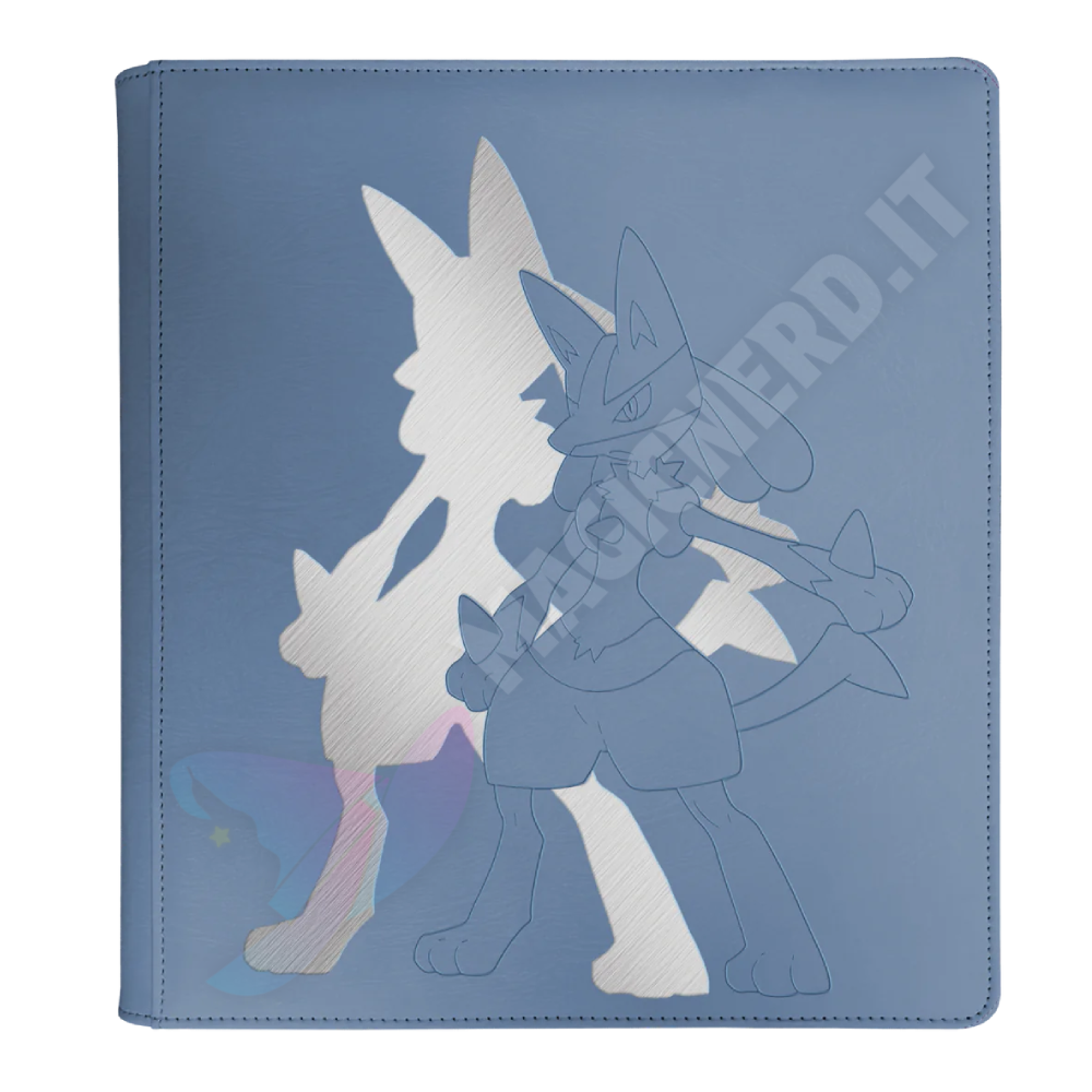 Album Pro Binder 9 Tasche Con Zip Lucario Ultra Pro