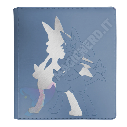 Album Pro Binder 9 Tasche Con Zip Lucario Ultra Pro