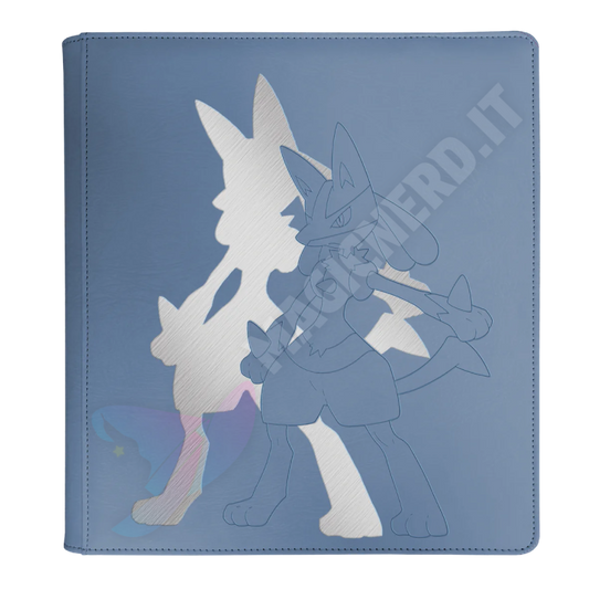 Album Pro Binder 9 Tasche Con Zip Lucario Ultra Pro