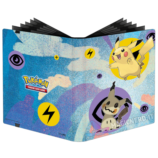 Album Ultra Pro Pokemon PRO-Binder - Pikachu e Mimikyu 9 Tasche
