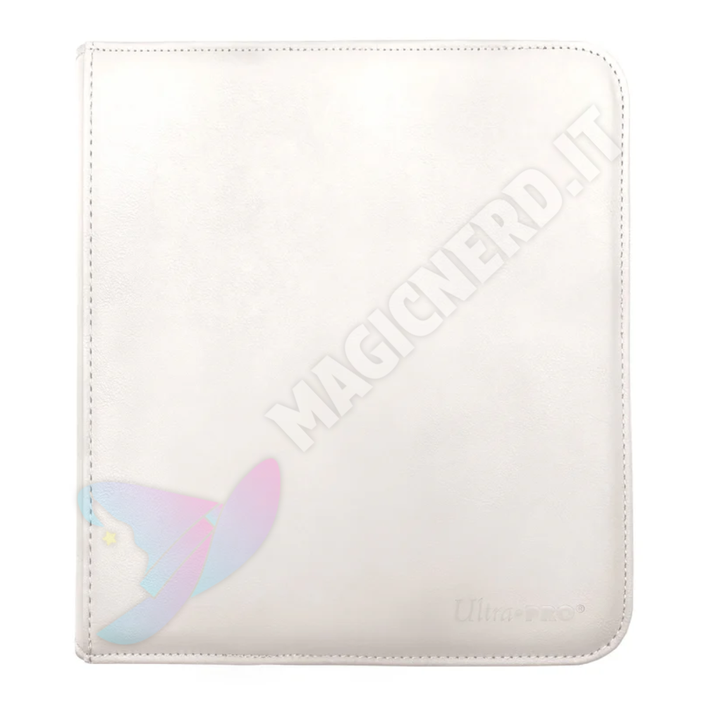 Album 12 Tasche Zippered PRO-Binder Vivid White Ultra-PRO