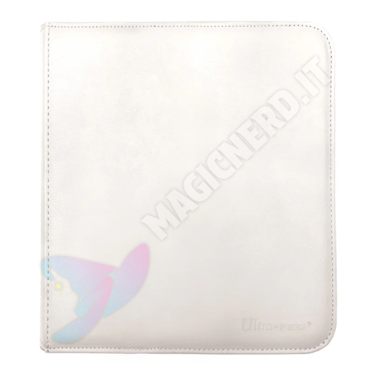 Album 12 Tasche Zippered PRO-Binder Vivid White Ultra-PRO