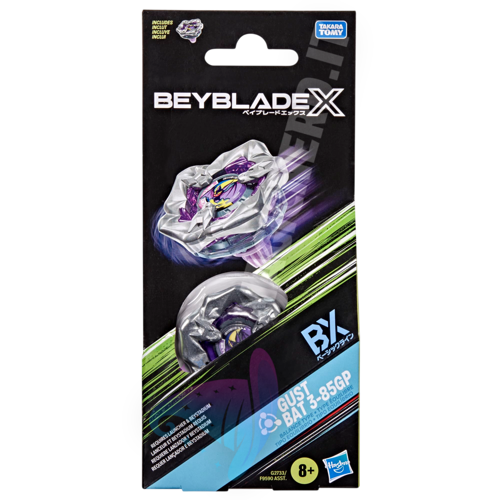 Beyblade X Gust Bat 3-85GP Booster Pack