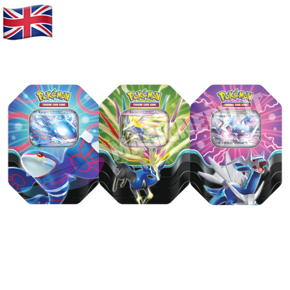 Pokemon Azure Legends Bundle 3 Tin Dialga/Kyogre/Xerneas ex (ENG)