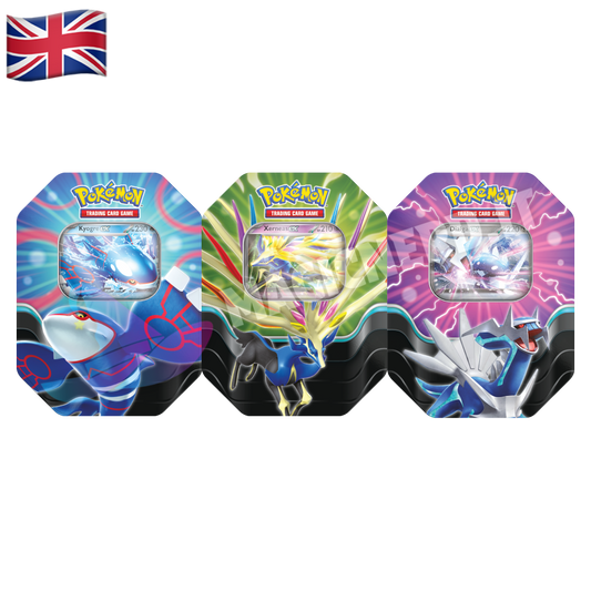 Pokemon Azure Legends Bundle 3 Tin Dialga/Kyogre/Xerneas ex (ENG)