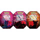 Tin da Collezione Team Rocket Bundle 3 Tin: Nidoking ex, Persian ex e Mewtwo ex (ITA)