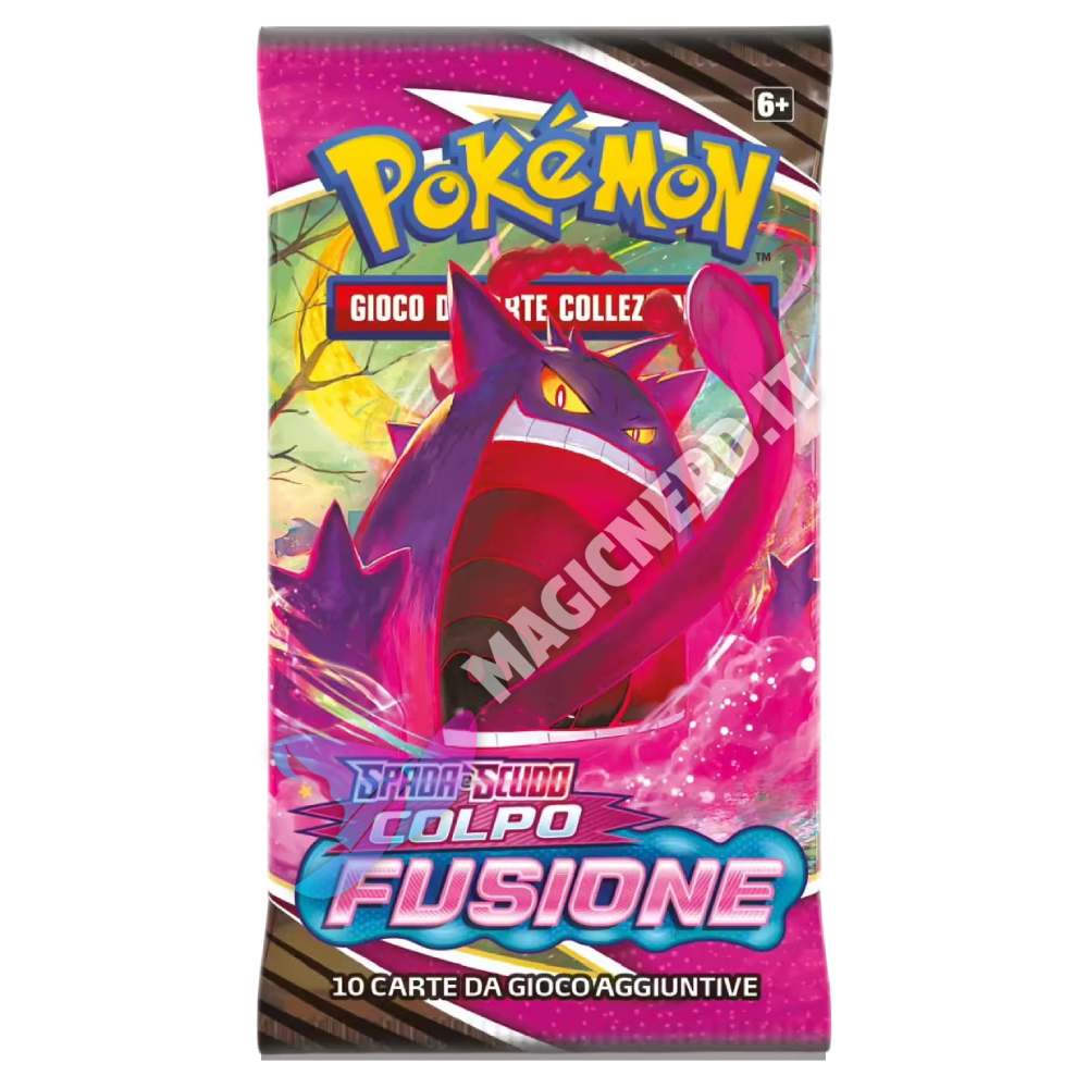 bustina colpo fusione artwork gengar