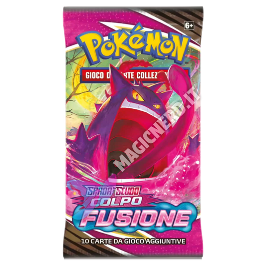 bustina colpo fusione artwork gengar