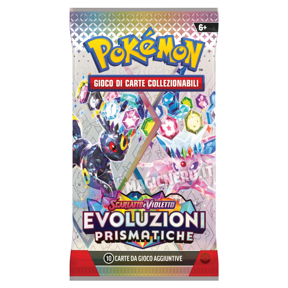 Scarlatto e Violetto Evoluzioni Prismatiche Busta da 10 Carte (ITA)