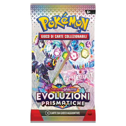 Scarlatto e Violetto Evoluzioni Prismatiche Busta da 10 Carte (ITA)