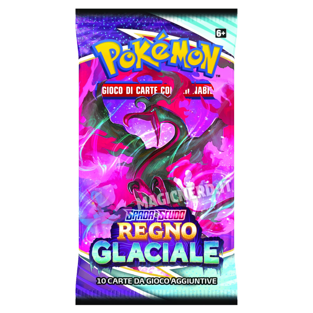 Spada e Scudo Regno Glaciale Busta 10 Carte (IT) (Artwork Casuale)