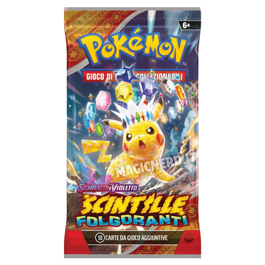 Scarlatto e Violetto Scintille Folgoranti Bustina 10 Carte (ITA)