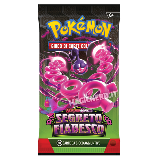 Scarlatto e Violetto Segreto Fiabesco Busta 10 Carte (IT)