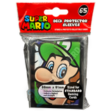 Bustine Protettive 65 Sleeves Super Mario Luigi Standard Ultra Pro