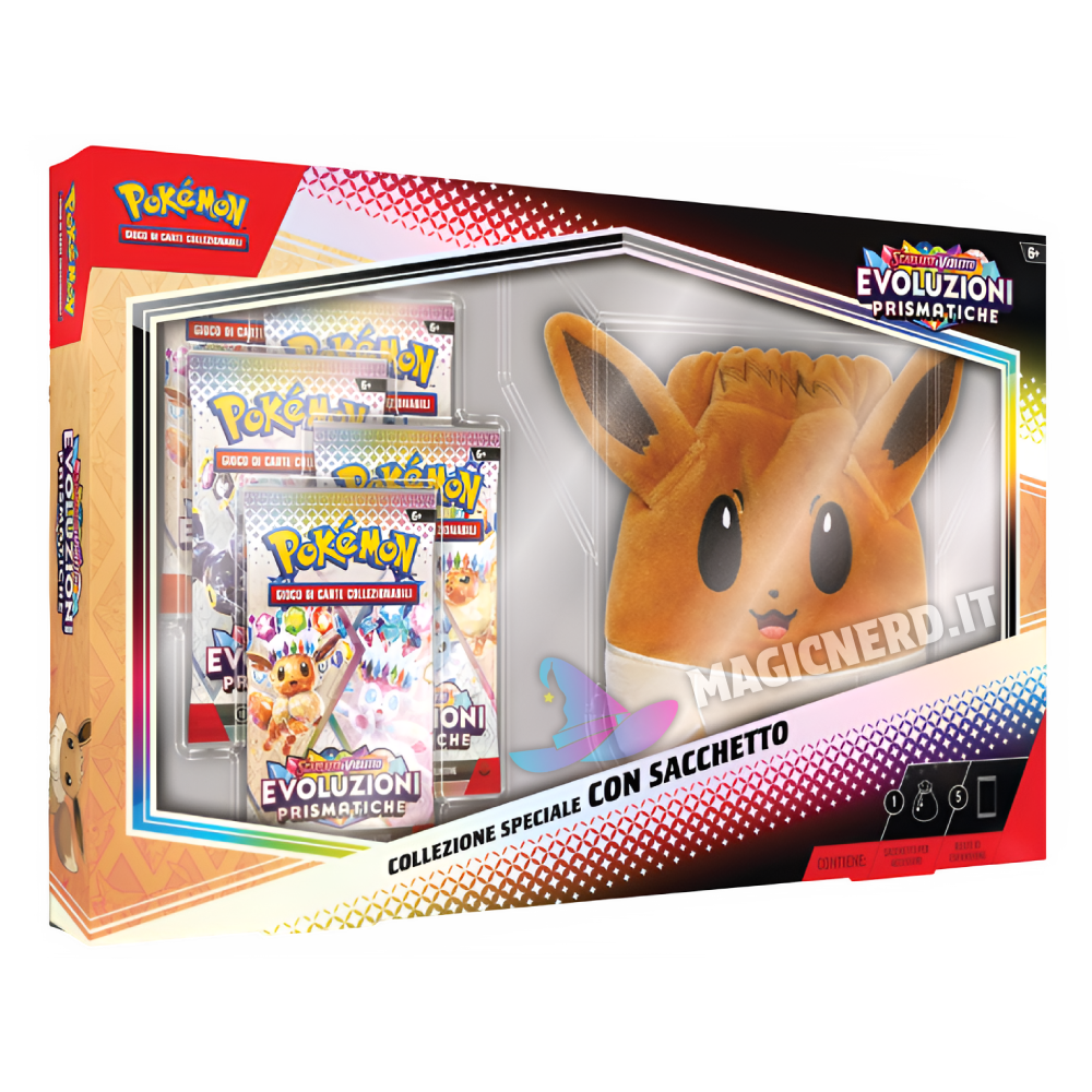 Collezione Con Sacchetto Eevee Evoluzioni Prismatiche (ITA)