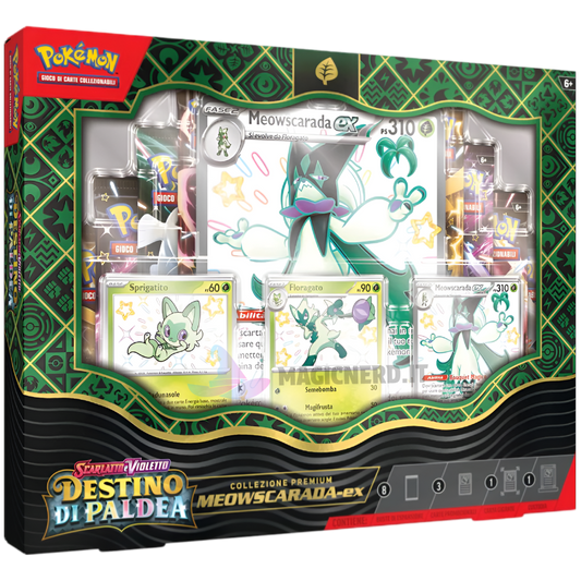Collezione Premium Destino di Paldea Meowscarada-ex (IT)