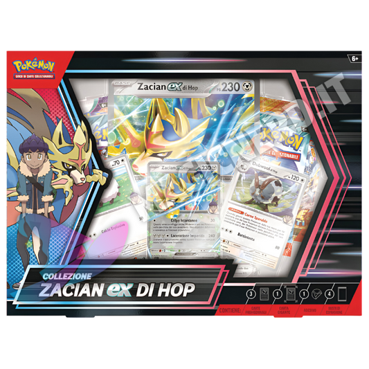 collezione zacian ex di hop