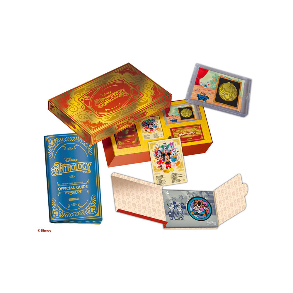 Disney Anthology Trading Card Collection Box - By Dario Moccia contenuto