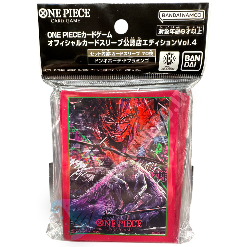 Doflamingo Official Sleeves One Piece Card Game (70 Sleeves)