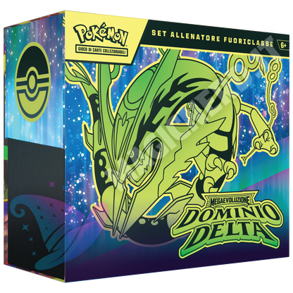 Dominio Delta Set Allenatore Fuoriclasse ETB Mega Rayquaza (ITA)