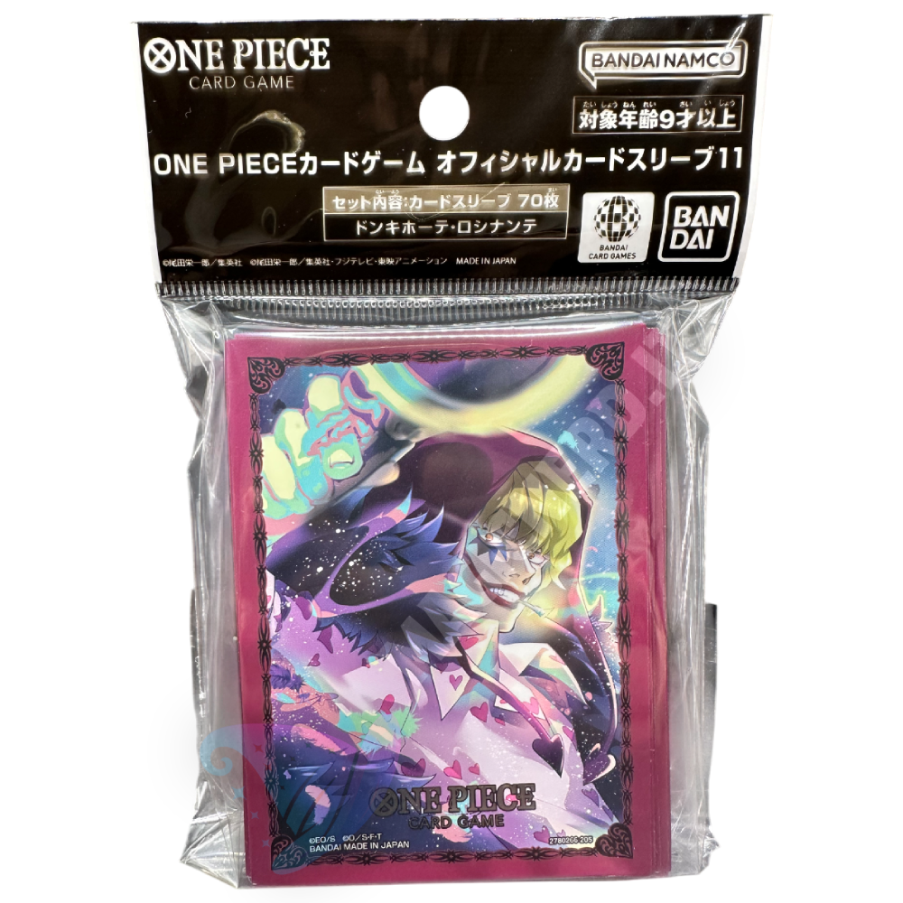 Donquijote Rosinante Official Sleeves One Piece Card Game (70 Sleeves)