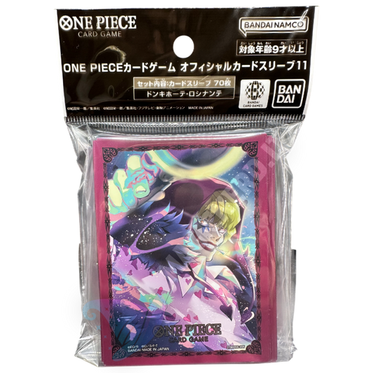 Donquijote Rosinante Official Sleeves One Piece Card Game (70 Sleeves)