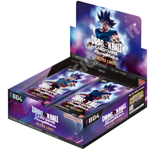 Dragon Ball Fusion World FB-04 Ultra Limit Box 24 Buste (ENG)