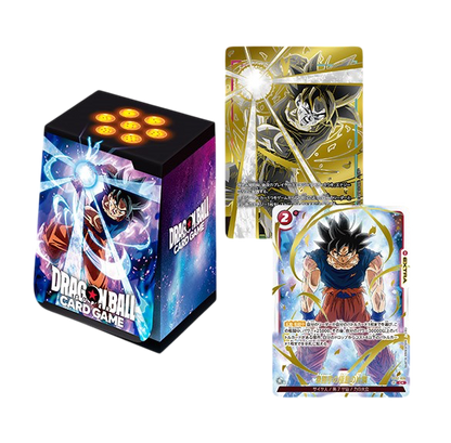 Dragon Ball Super Card Game Fusion World: Official Card Case 01 Son Goku – 2 Promo Card (ENG)