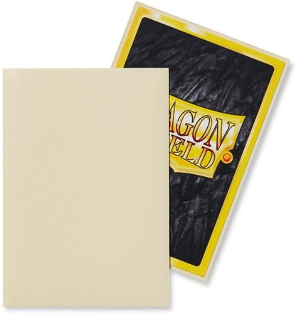 Bustine Dragon Shield Matte Ivory formato Japanese 59x86mm – dettaglio texture opaca