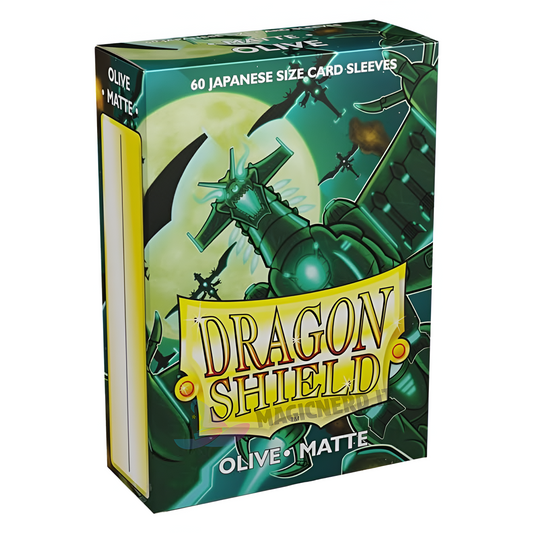 Small Japanese - Matte Olive (60 Bustine) - Dragon Shield