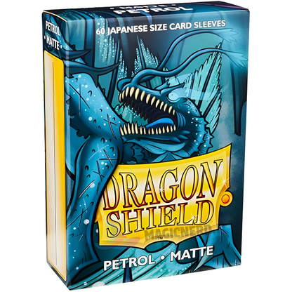 Dragon Shield Small Japanese Matte Petrol – 60 bustine protettive per Yu-Gi-Oh!