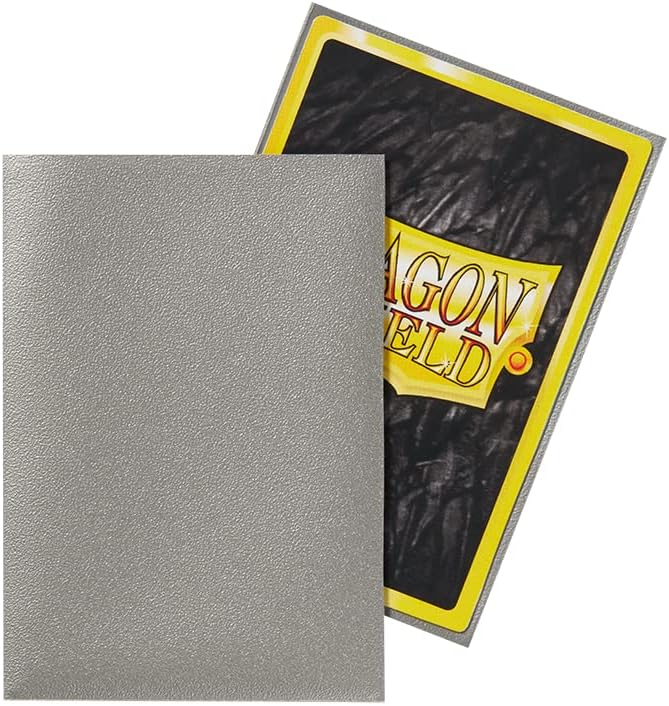 Dragon Shield Small Japanese Matte Silver – 60 bustine protettive per Yu-Gi-Oh!