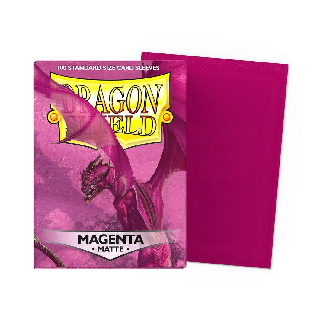 Standard - Matte Magenta (100 Bustine) - Dragon Shield