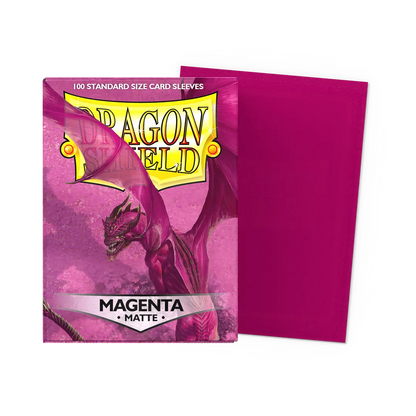 Standard - Matte Magenta (100 Bustine) - Dragon Shield