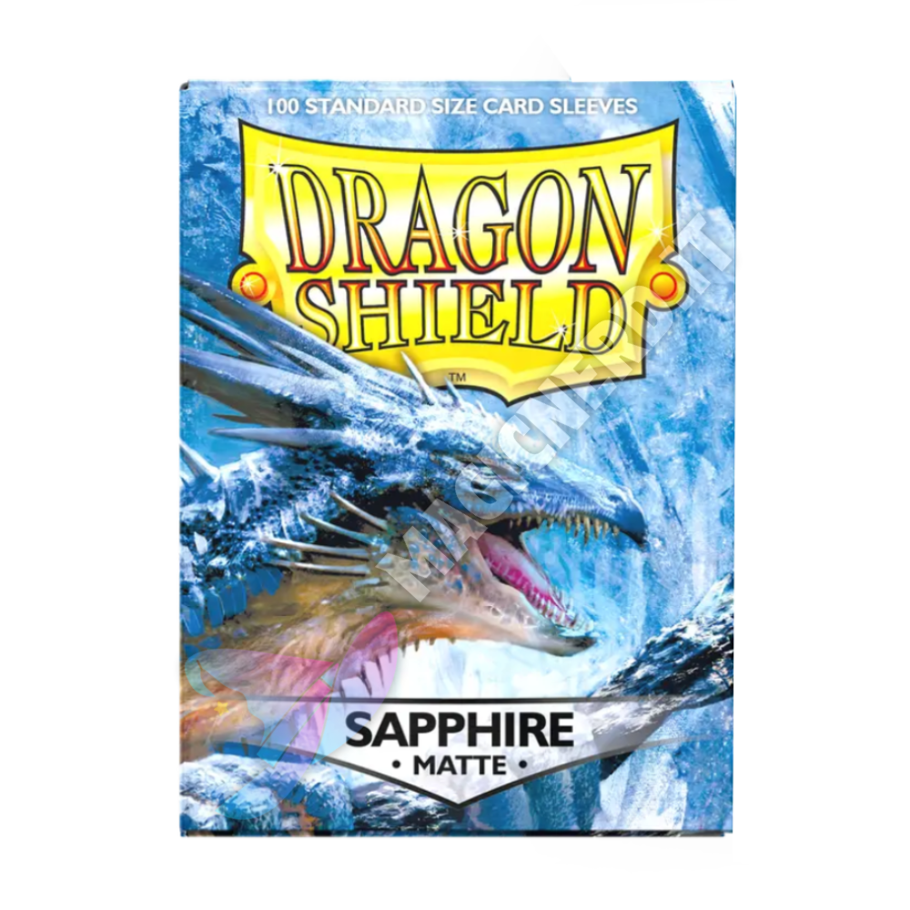 Dragon Shield Standard Matte Sapphire (100 Bustine)