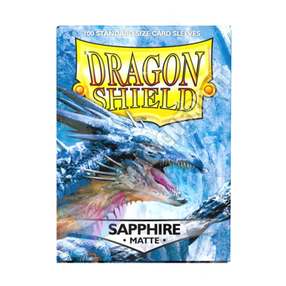 Dragon Shield Standard Matte Sapphire (100 Bustine)