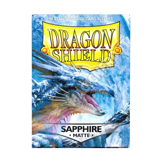 Dragon Shield Standard Matte Sapphire (100 Bustine)