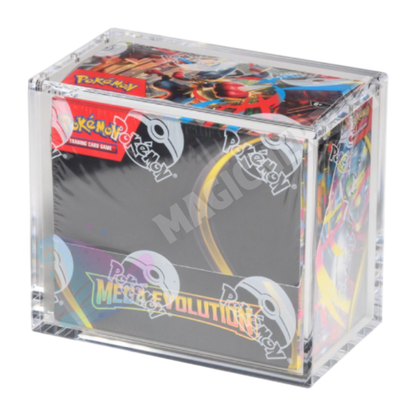 Espositore in Acrilico da 6mm per Booster Box Pokémon - The Acrylic Box