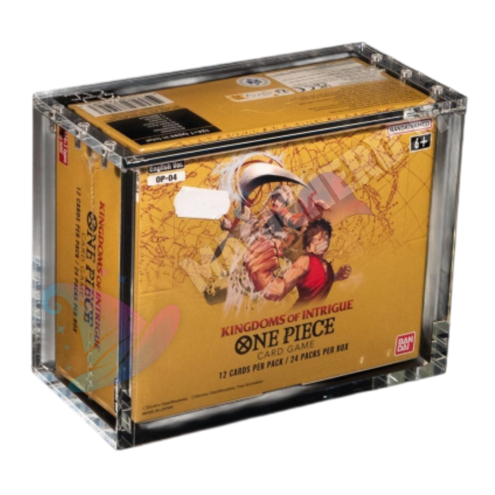 Espositore in Acrilico per Booster Box One Piece (Da OP-04 in su) - The Acrylic Box