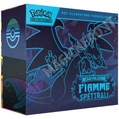 Fiamme Spettrali Set Allenatore Fuoriclasse ETB Mega Charizard X (ITA)