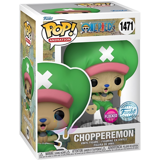 funko pop one piece chopperemon flocked 1471