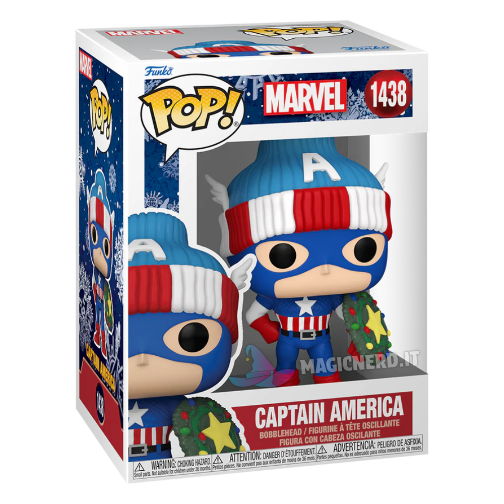 Funko Pop! Marvel Holiday Captain America 1438