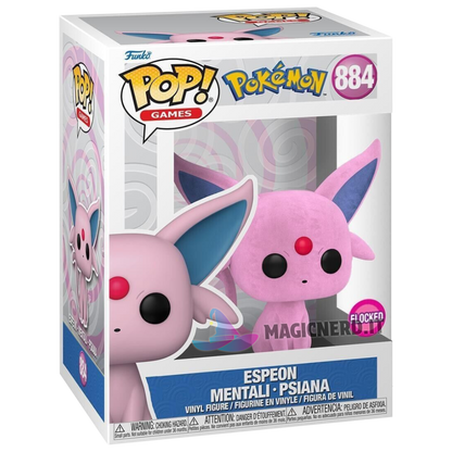 Funko Pop Espeon Flocked 884 Pokemon