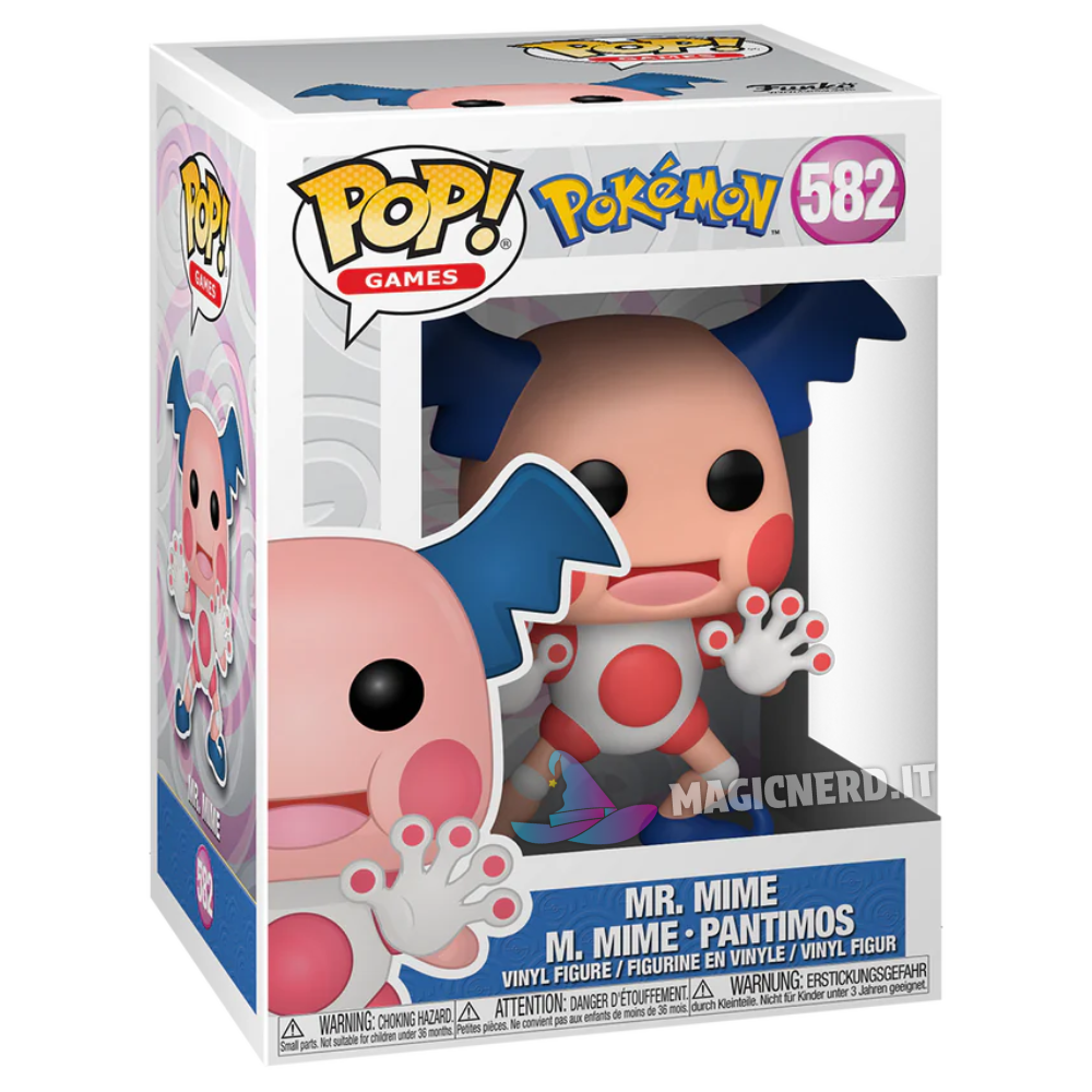 Funko Pop! - Games Pokemon: Mr. Mime 582