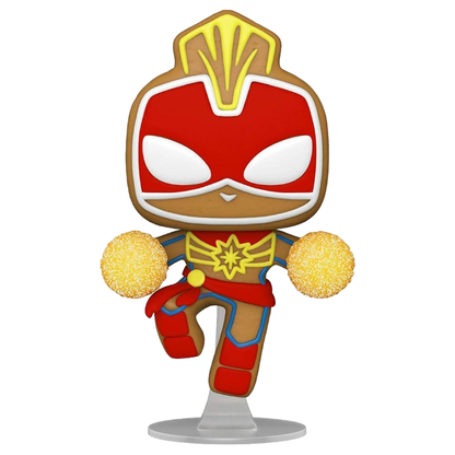 Funko Pop! Holiday Gingerbread Captain Marvel 936
