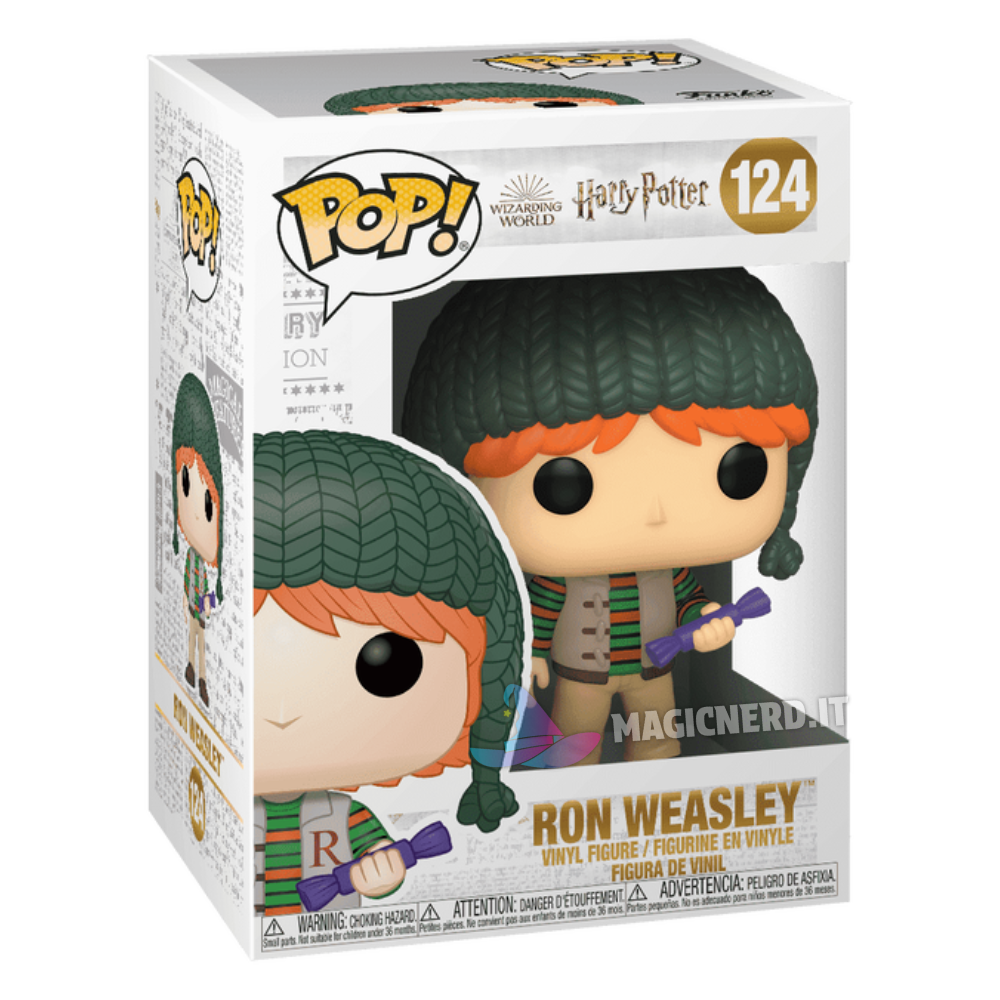 Funko Pop! Harry Potter Holiday Ron Weasly 124