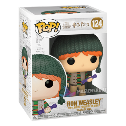 Funko Pop! Harry Potter Holiday Ron Weasly 124